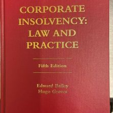 Bailey and Groves: Corporate Insolvency - Law and Practice